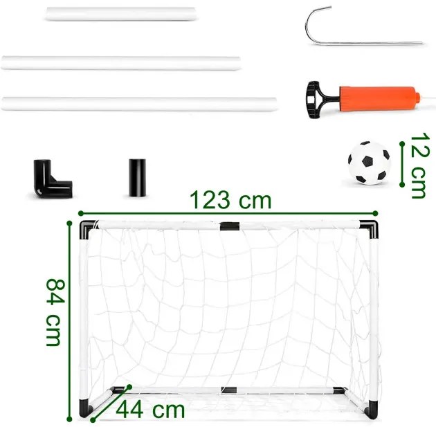 Futbalová bránka MINI s loptou
