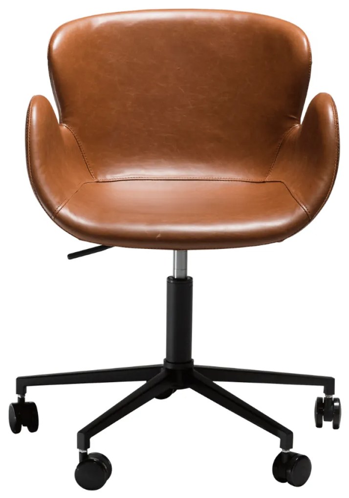 GAIA ČALÚNENÁ OFFICE STOLIČKA black/black