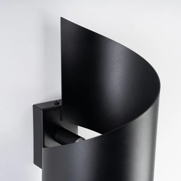 Sollux SL.1309 - Nástenné svietidlo TALASSA 1xG9/8W/230V čierna