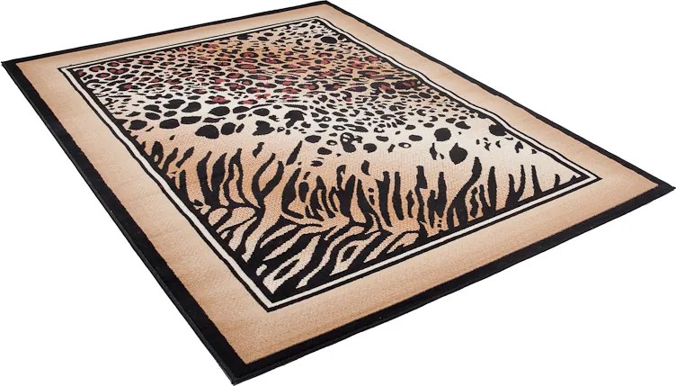 TA Koberec J317A ČIERNY ATLAS PP Rozmer: 70x130 cm