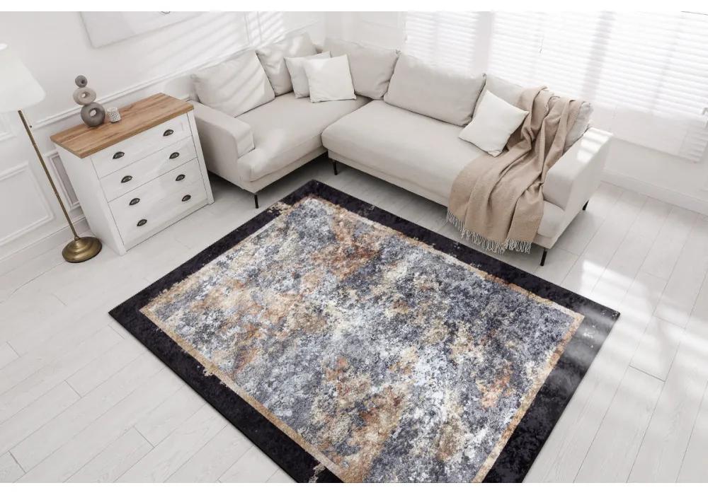Kusový koberec Acheke šedozlatý 80x150cm
