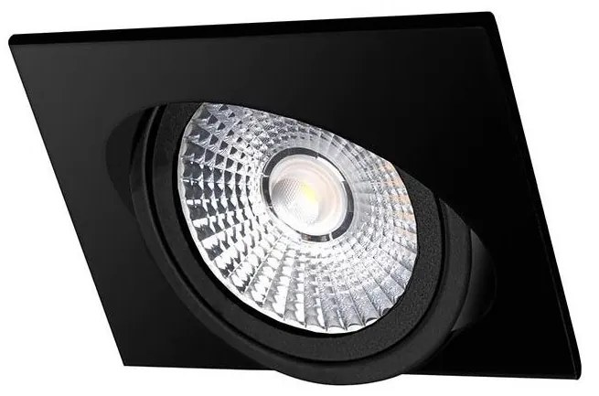 LED Podhľadové svietidlo LED/18W/230V 4000K 11,5x11,5 cm čierna