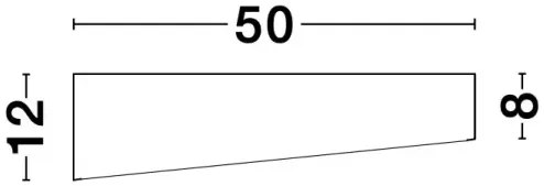 LED stropné svietidlo Maggio 50 čierne