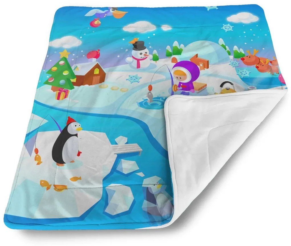 Sablio Deka pre bábätko Antarktída - 90x120 cm