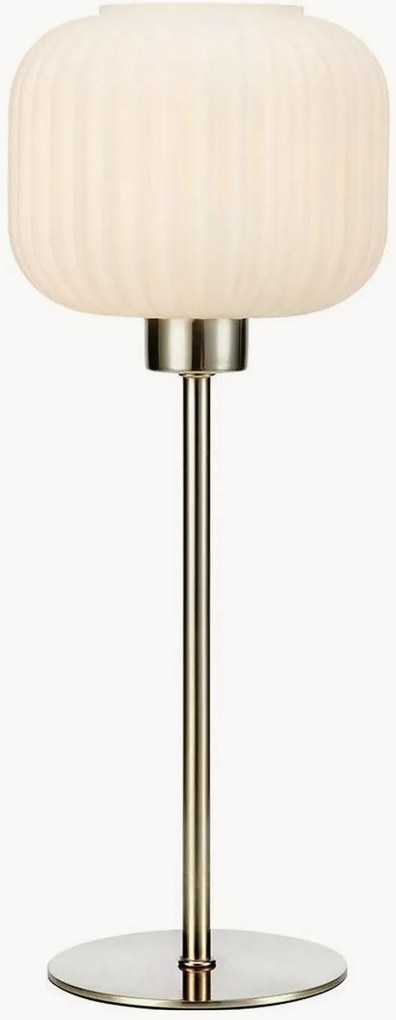 Sklenená stolová lampa Sober