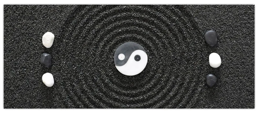 Obraz - Jin a Jang (120x50 cm)