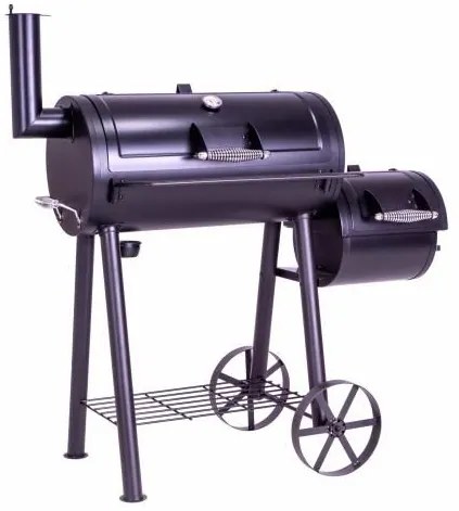 Garthen 62836 Záhradný gril s udiarňou XL - 120 x 55 cm