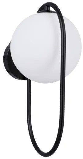 Nástenné svietidlo CORDEL 1xG9/28W/230V čierna