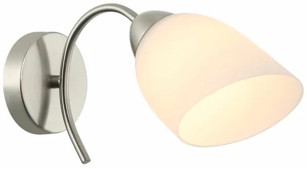 Nástenné svietidlo DONNA 1xE27/60W/230V nikel