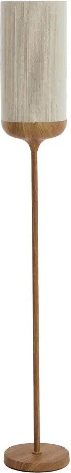 Stojacia lampa v prírodnej farbe s textilným tienidlom (výška 159 cm) Dania – Light &amp; Living