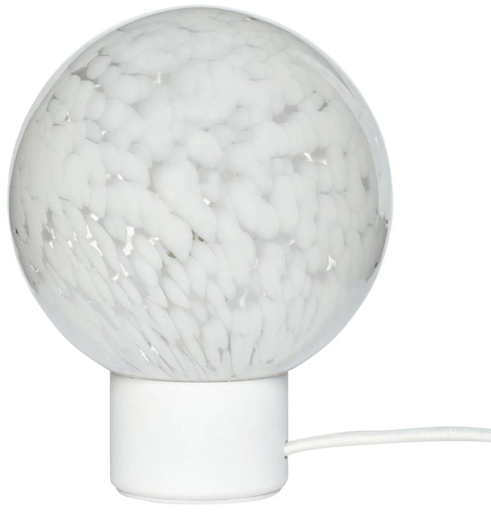 Hübsch Stolná lampa z brokového skla Cloud Glass