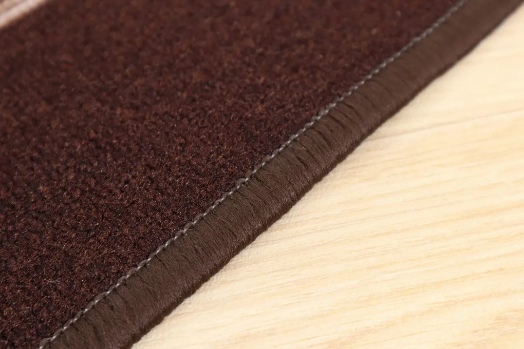 Associated Weavers, Protišmykový behúň na mieru Carnaby 41, šíre 80 cm, hnedá, chodba / predsieň