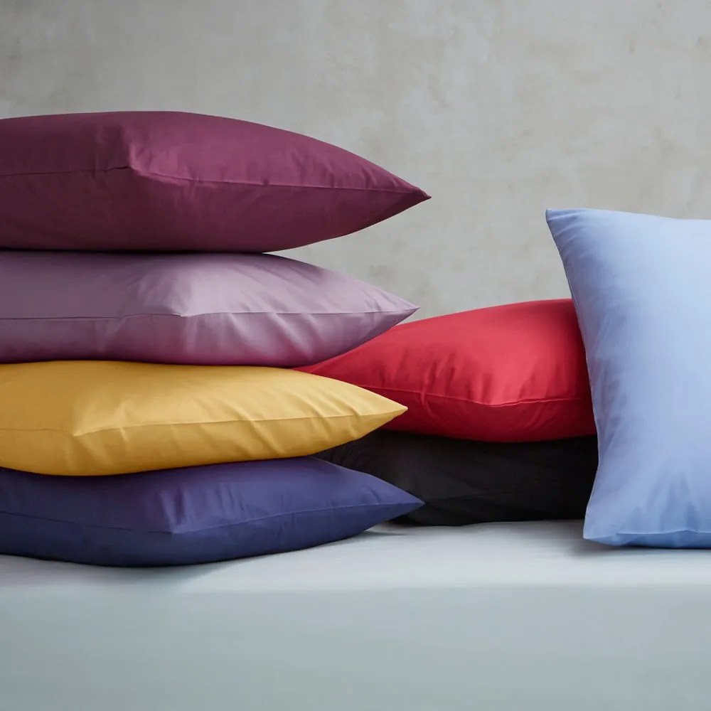 Žltá napínacia perkálová plachta 90x190 cm Easy Iron Percale – Catherine Lansfield