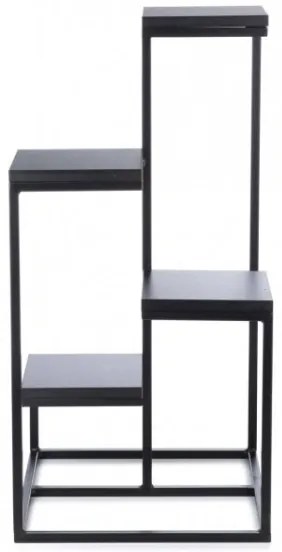 Stojan na kvety KASKADA 79x40 čierna