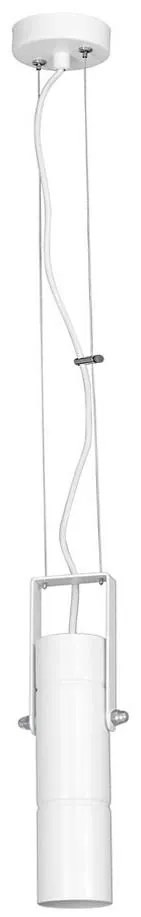 Luster na lanku IMPLODE 1xGU10/8W/230V biela