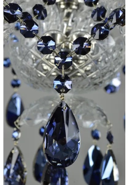 Wranovsky JWZ102052101 - Krištáľový luster na reťazi DE LUXE 5xE14/40W/230V