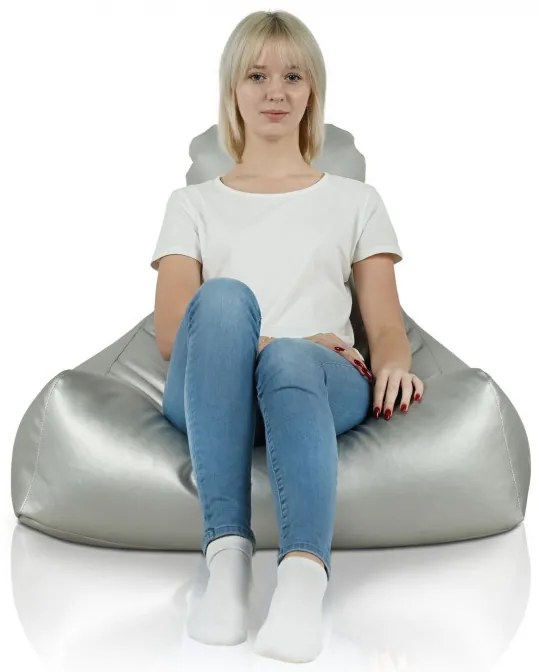 Sedací vak Bali Ekokoža Farba: 22.Silver