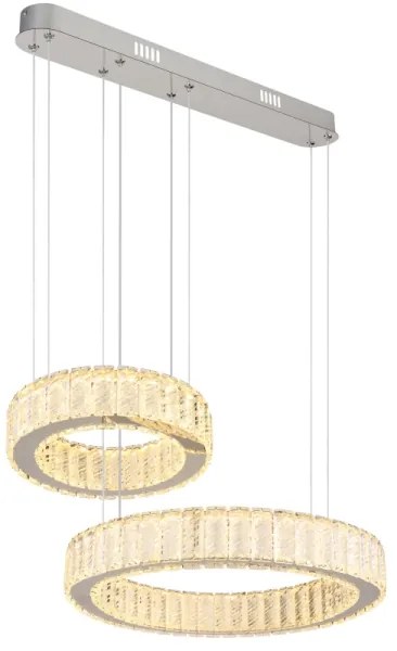 Globo 67162-80 - LED stmievateľný luster na lanku MUCKY 80W/230V 2700-6000K + DO