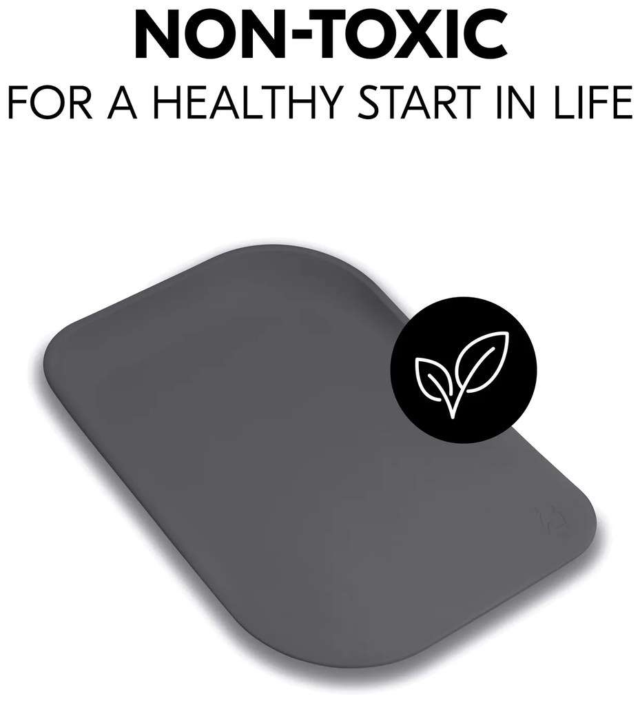 Hauck Silikónová prebaľovacia podložka Change N Clean, antracit