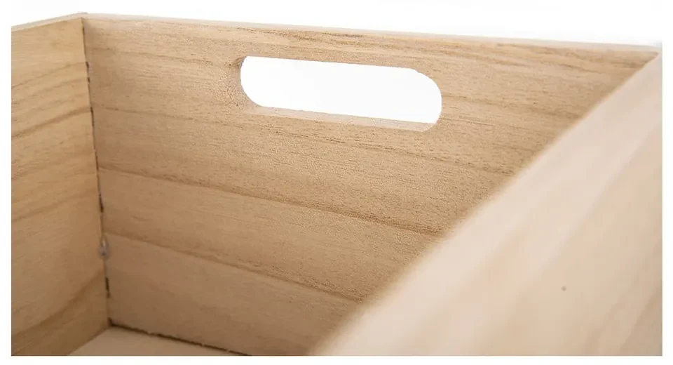 Dekoratívny drevený úložný box Mandala - Orion