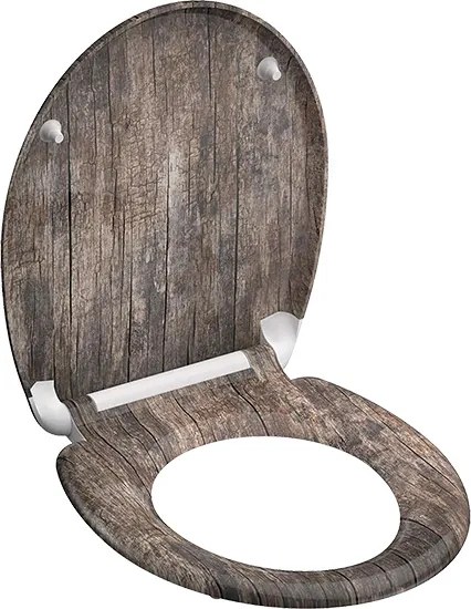 Eisl Sanitär WC sedadlo Duroplast Soft Close Old Wood 82368