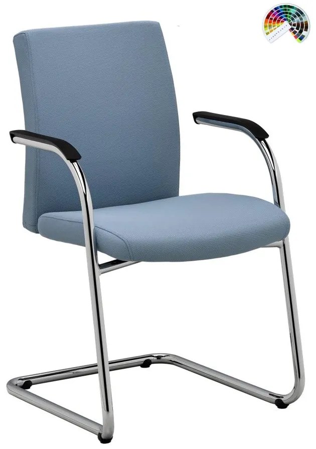 RIM Konferenčná stolička FOCUS FO 649E čalúnenie FAME, STEP, OCEANIC, CRISP