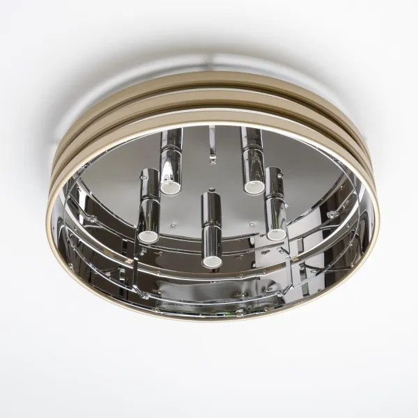 Brilagi - LED Krištáľové stropné svietidlo VELURE 5xE14/40W/230V zlatá