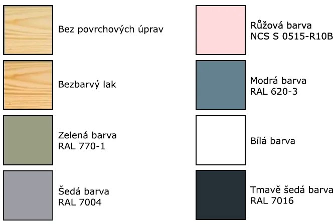 Detská posteľ z masívu BOX model 10 - 160x80 cm