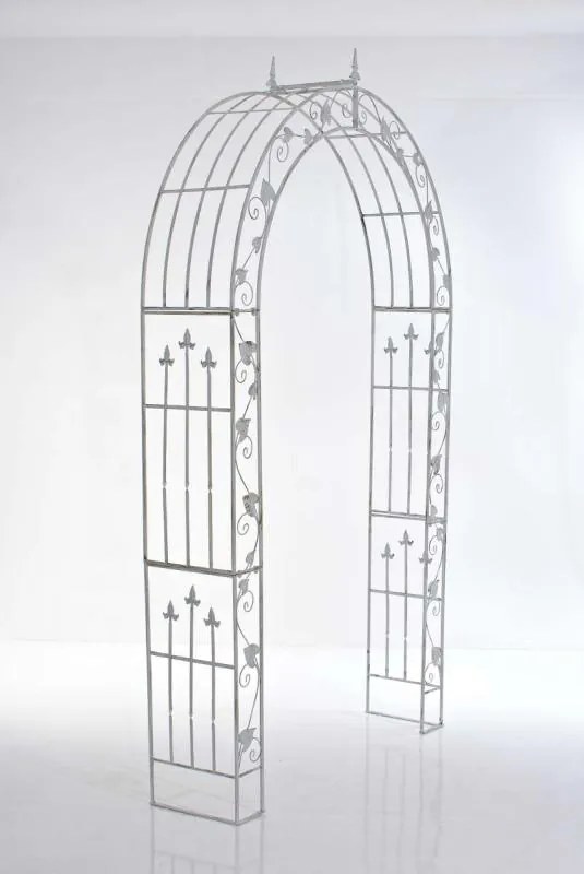 Oblúk na ruže Emma - Biela antik