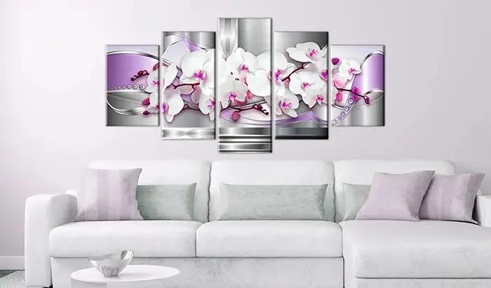 Obraz - Orchid and fantasy Veľkosť: 100x50, Verzia: Standard