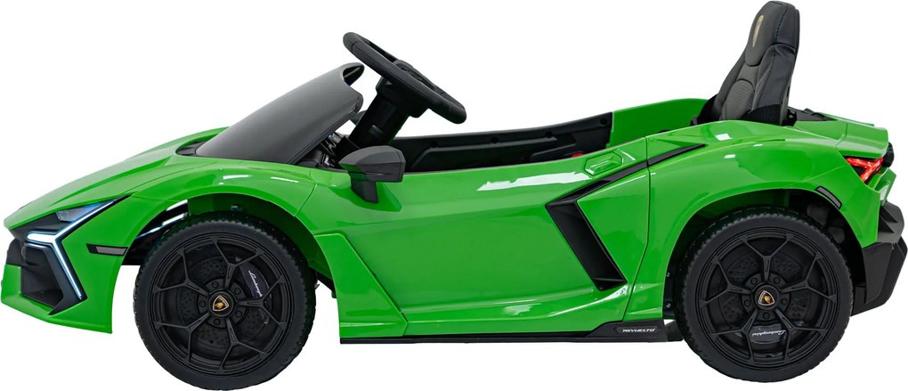 Ramiz Lamborghini Revuelto vozidlo Zelená