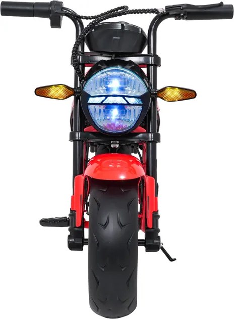 Elektrická motorka SUPERMOTO červená