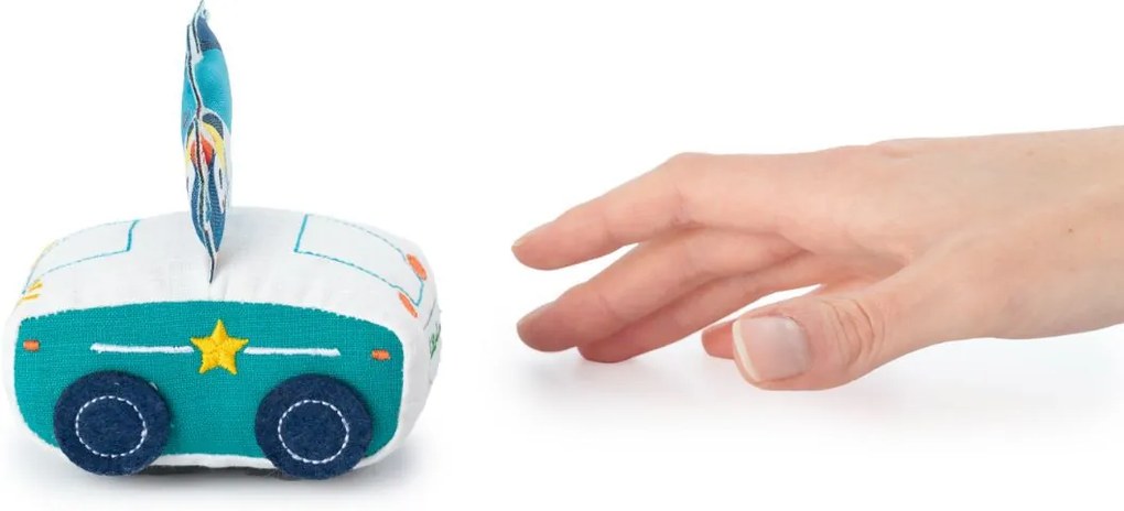 Lilliputiens - Pull-back autíčko s nosorožcom Mariusom