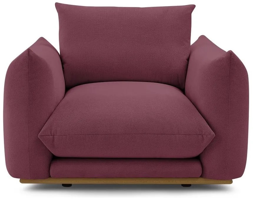 Vínovočervené kreslo Ernest – Bobochic Paris