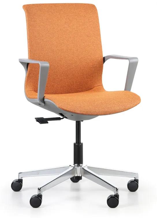 Kancelárska stolička JACK, oranžová