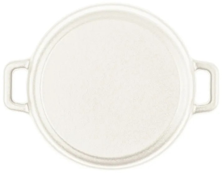 GSW Súprava liatinových mini servírovacích hrncov, 2-dielna (biela) (100354492)