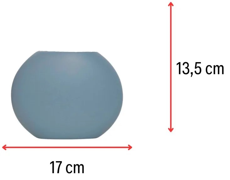 Flat Short - Grey Blue
