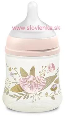SUAVINEX - GOLD dojčenský fľaša 150 ml fyziologický prietok S - ružová