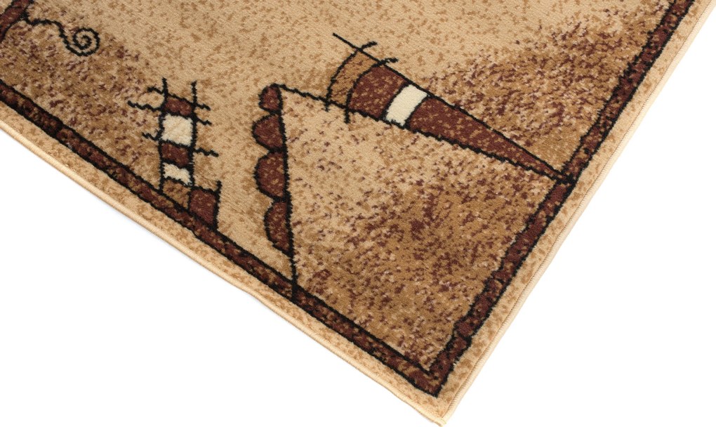 TA Koberec 7025B SVETLO BÉŽOVÝ ATLAS PP