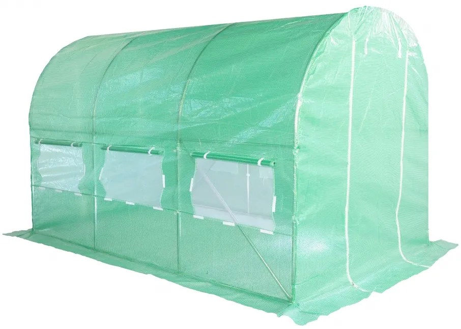 Home&Garden Záhradný fóliovník zelený 2x3 m HomeGarden