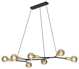 Trio Cross závesné osvetlenie čierna tr 306700732 TR306700732