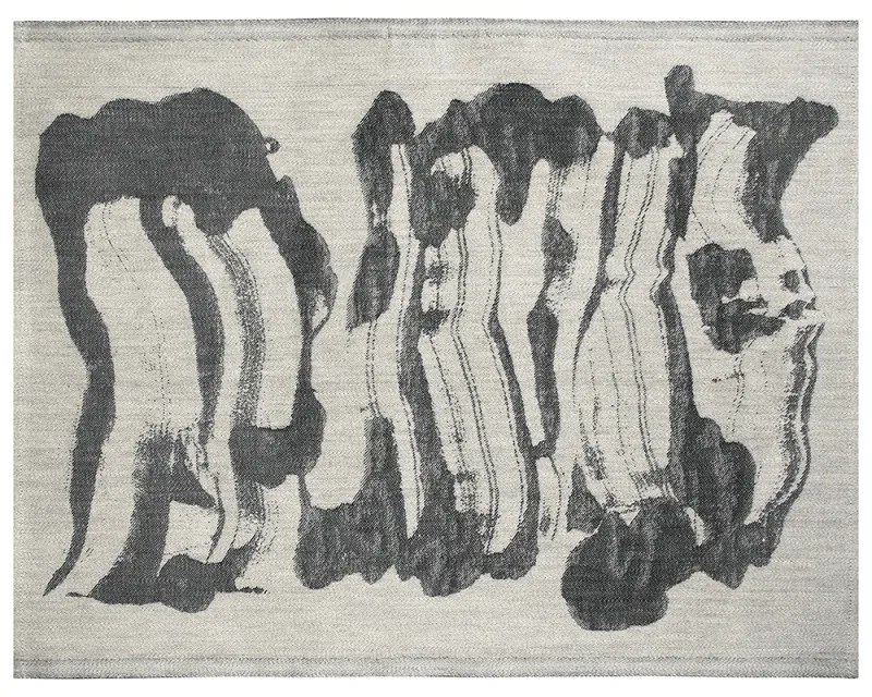 Podložka do sauny Savu 46x60, ľan-tmavo sivá