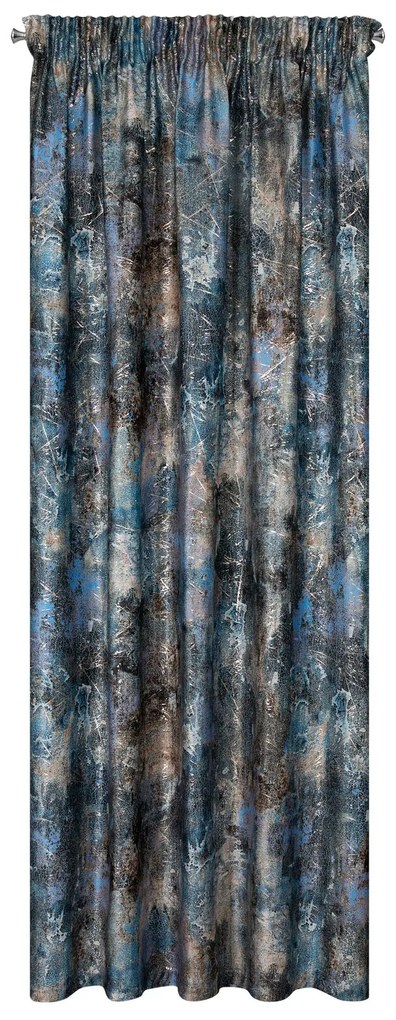 ZATEMŇOVACÍ ZÁVES NA PÁSKE ESTER 140X270 CM VZOROVANÁ