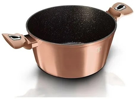 Berlinger Haus Kastról Rosegold Metallic Line, 28 cm