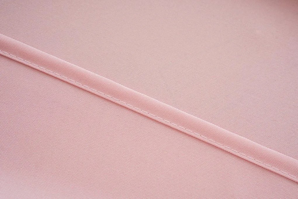 Záves OXFORD LIGHT 140x250 cm, ružový Zavesenie: Kovové krúžky
