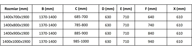 Mexen Apia, sprchový kút s posuvnými dverami 140 (dvere) x 90 (stena) cm, 6mm číre sklo, chrómový profil, 840-140-090-01-00