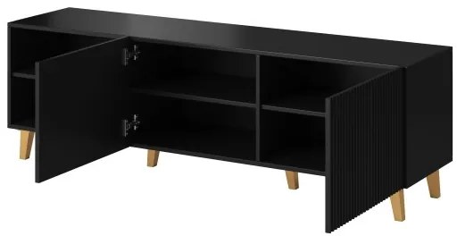 TV stolík Pafos 150 cm čierny
