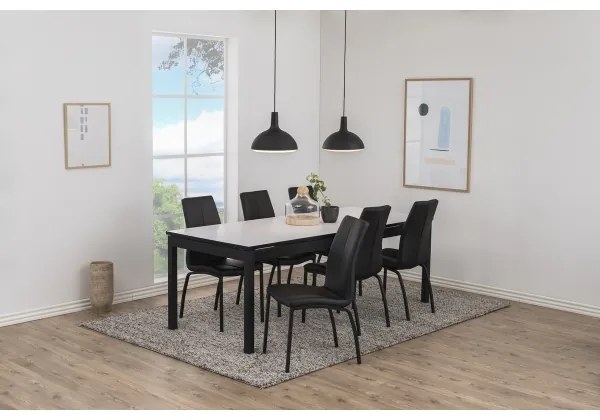 Jedálenská stolička AMAL 1 ks čierna