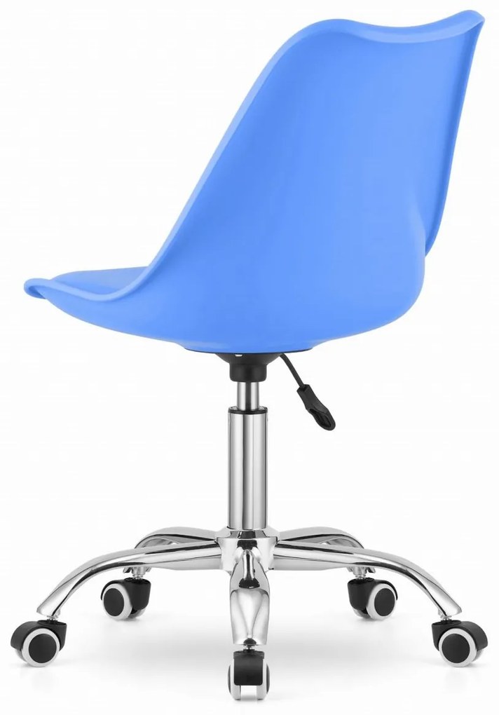 SUPPLIES ALBA Otočná stolička - modrá farba