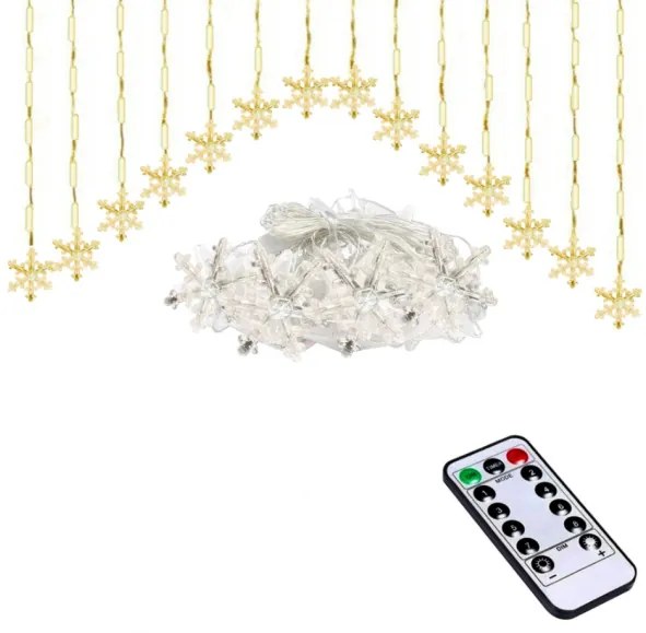 LED záves CD004 s diaľkovým ovládaním